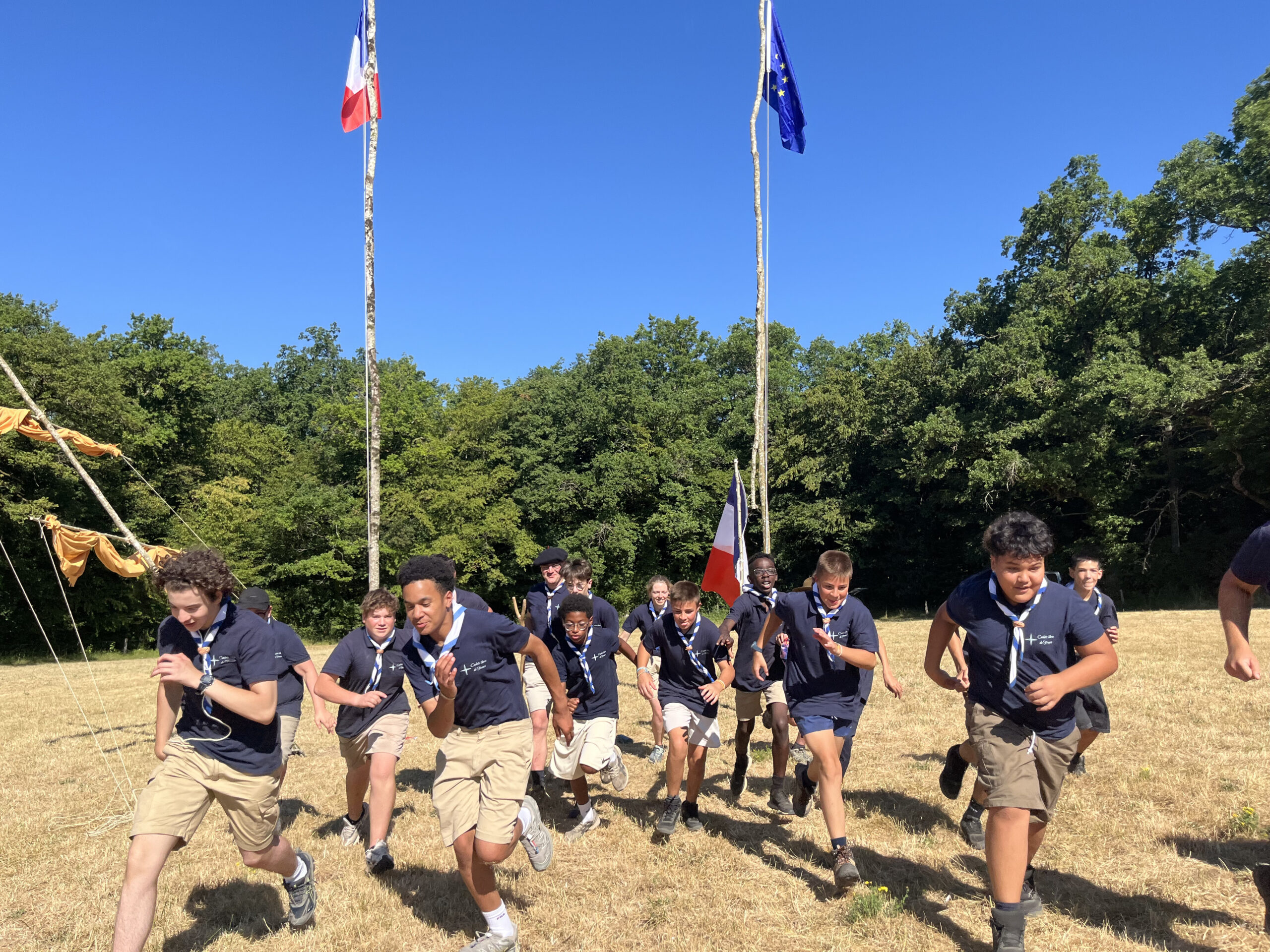Succès pour le premier camp des Cadets !